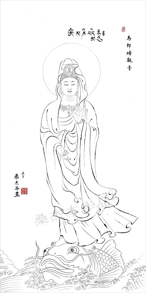 《三十三观音图》感受佛法慈悲与艺术魅力