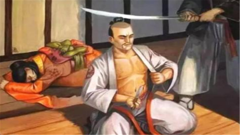 而武士道精神的典型行为就是切腹,所以