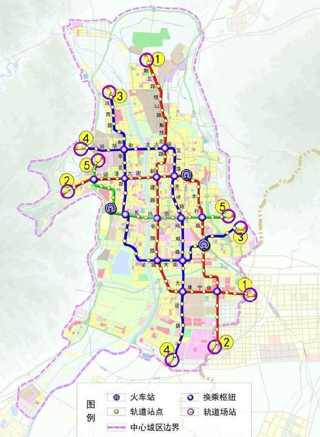 太原地铁6号线是太原轨道交通远景加密线路,南起化章街东,终至富力城