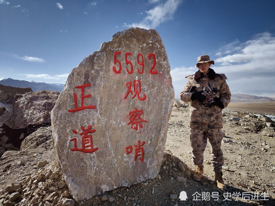 解放军摄影师在个人微博百岁山不甜披露西藏岗巴边防部队照片