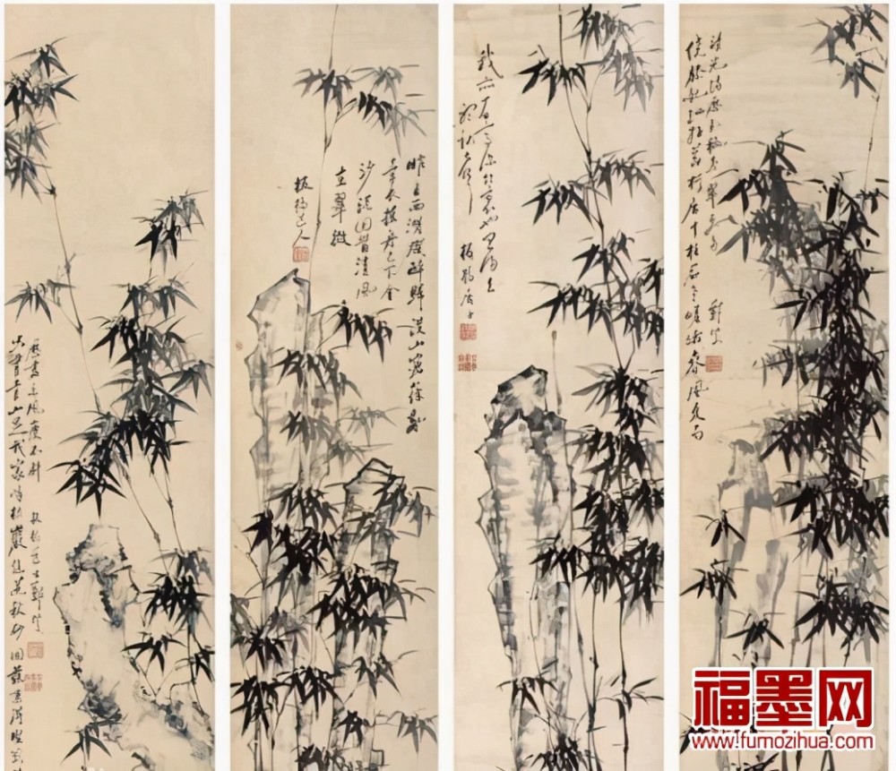 历代国画竹子名家名作赏析 帮您提升家庭挂画品味