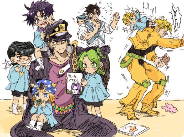 jojo:最终结局让人心痛的三位jojo,死亡都是一种幸福