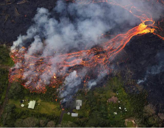 美国基拉韦厄火山爆发,同时引发4.4级地震,玛雅预言或将成真?