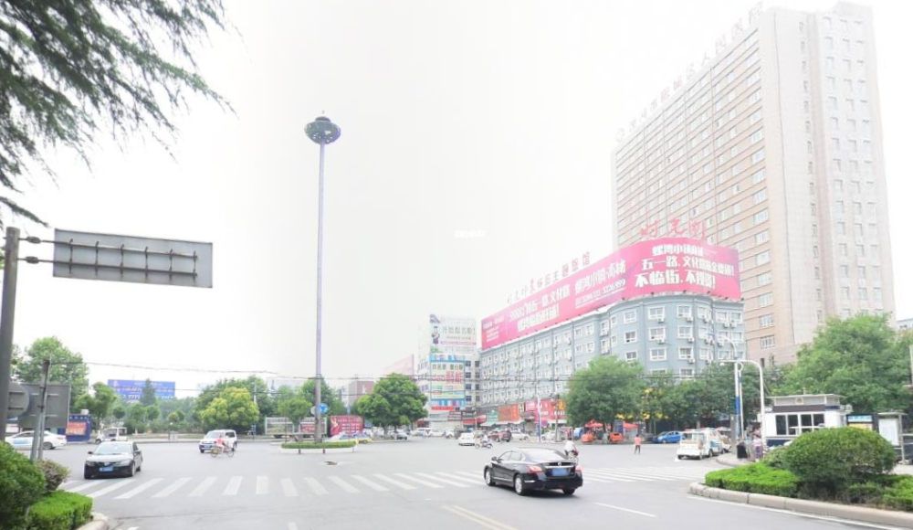 漯河黄河广场转盘拆了注意绕行