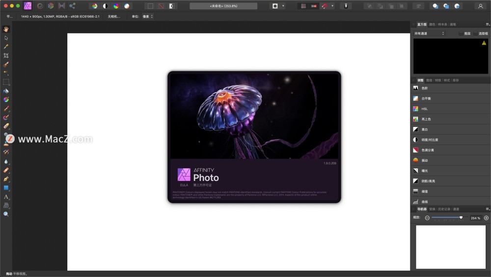 affinity photomac版(专业修图软件)1.9.0.209