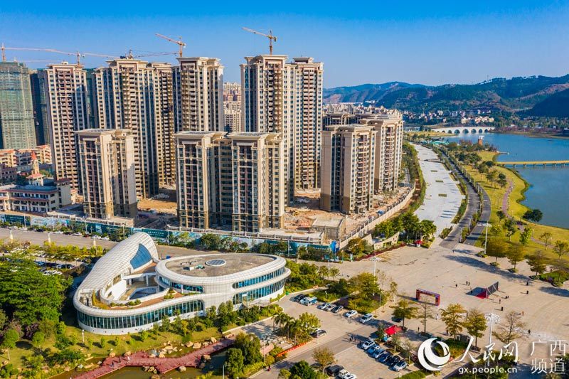 广西梧州:苍海新区美如画