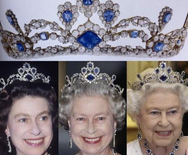 脱掉帽子的英国女王,原来长这个样子,眼神里满满的"杀气"
