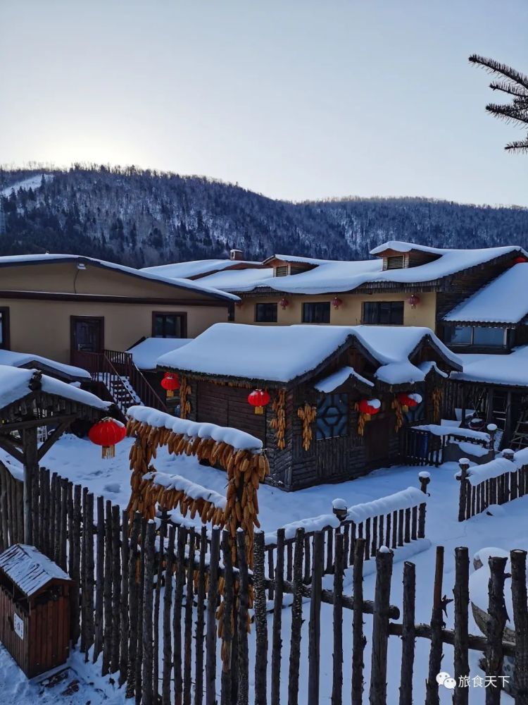 中国雪乡看雪景