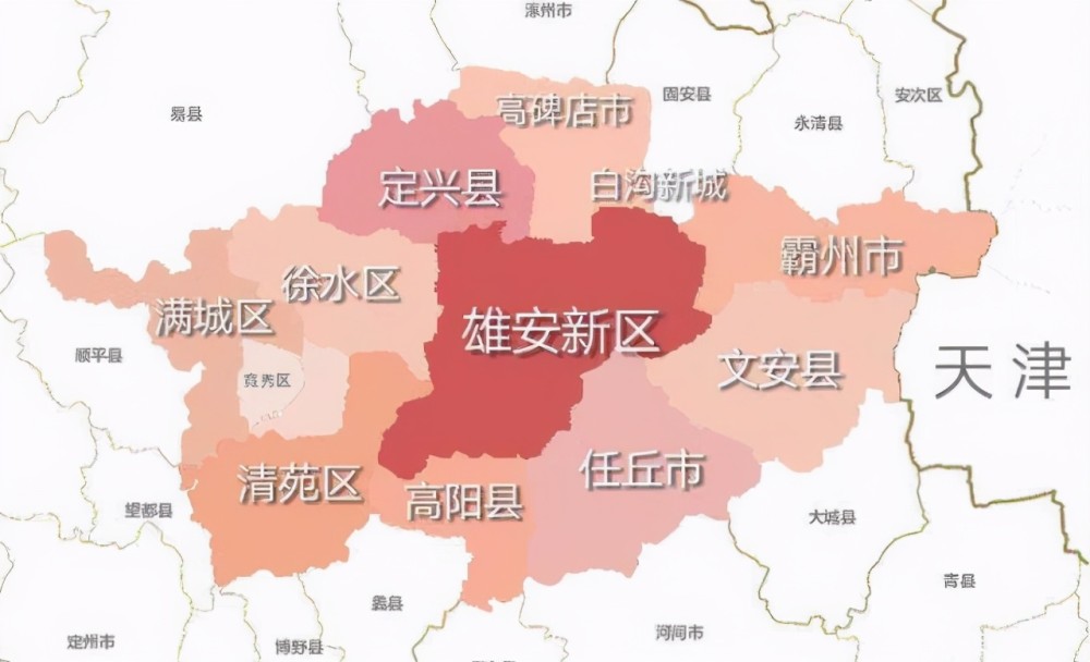 周边的县市有可能划入雄安