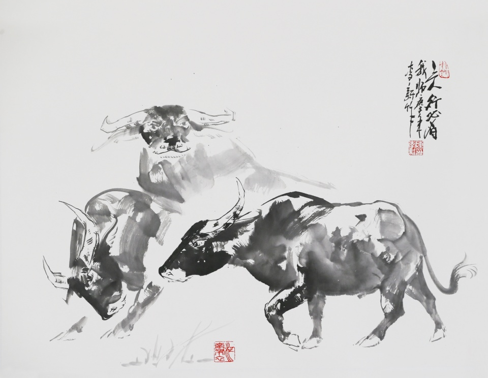 陈李新画牛,超过11位名家?是网友不懂艺术,还是另有隐情?