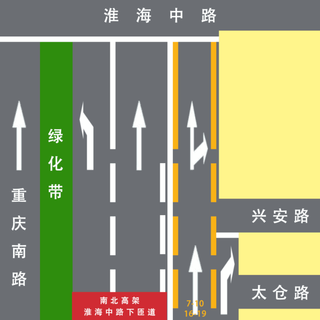 在右转道右转却吃了罚单,重庆南路这条车道有点迷幻