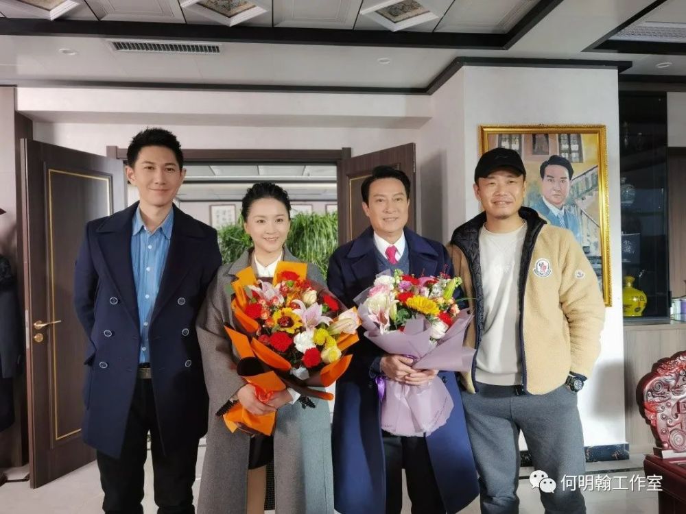 在静宁拍摄的新剧《大农商》正式杀青