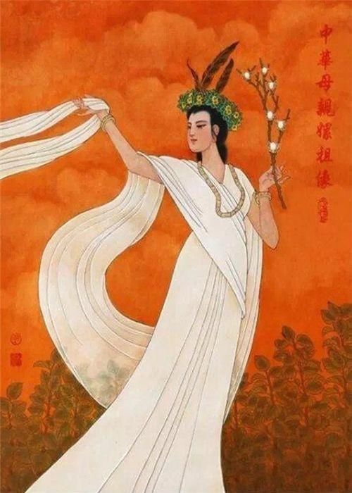 据说黄帝娶了西陵氏之女 嫘祖为妻,嫘祖发明了养蚕,中国古代用蚕丝来