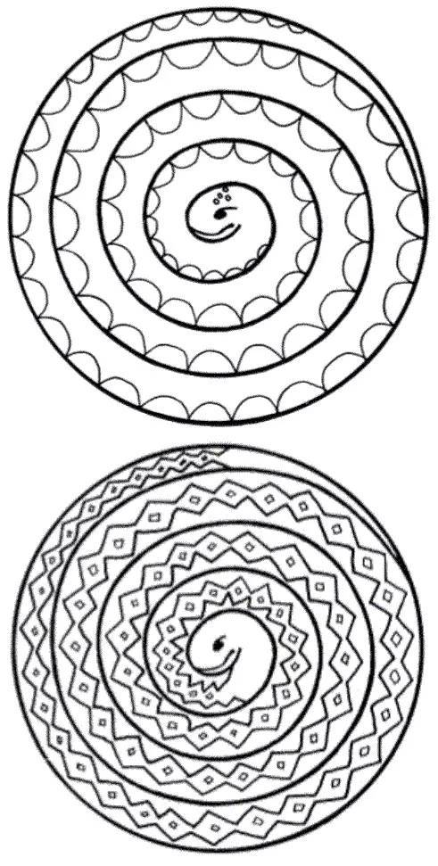 每天学一幅简笔画-禅绕画,心灵的修行画旅