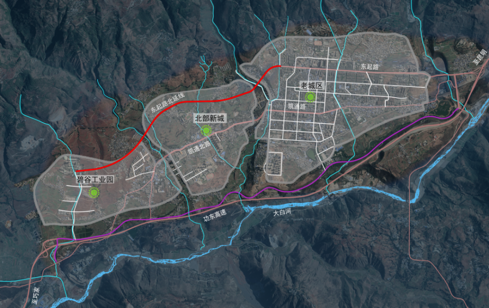 新起点,新征程,东起路北延线拉开东川城市"北进"新序幕