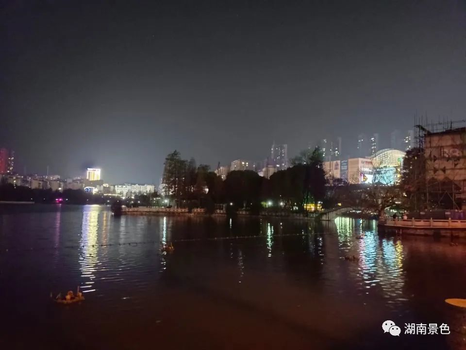 湖南郴州北湖夜景