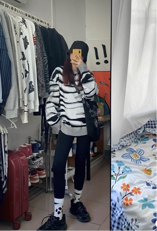 鲨鱼裤 老爹鞋,今年秋冬超火的穿法,明星都很上头