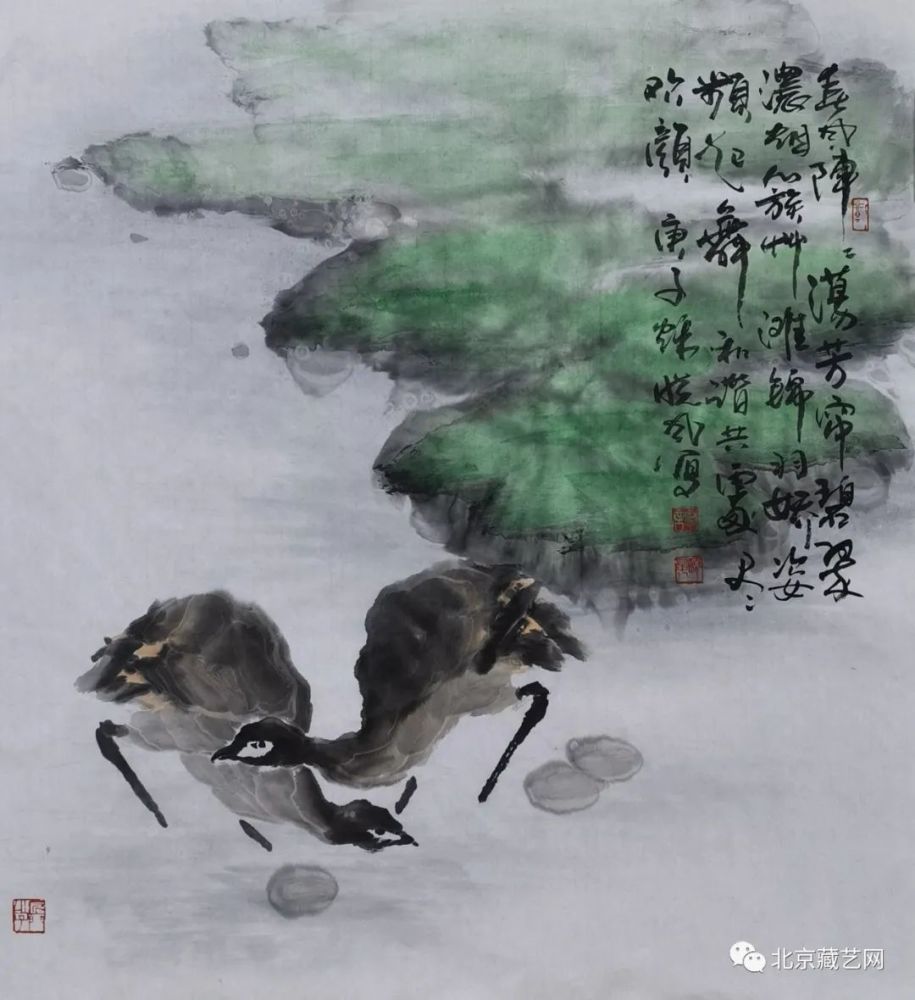 金牛贺岁61翰墨迎春|谭晓风—当代优秀书画名家作品展_腾讯新闻