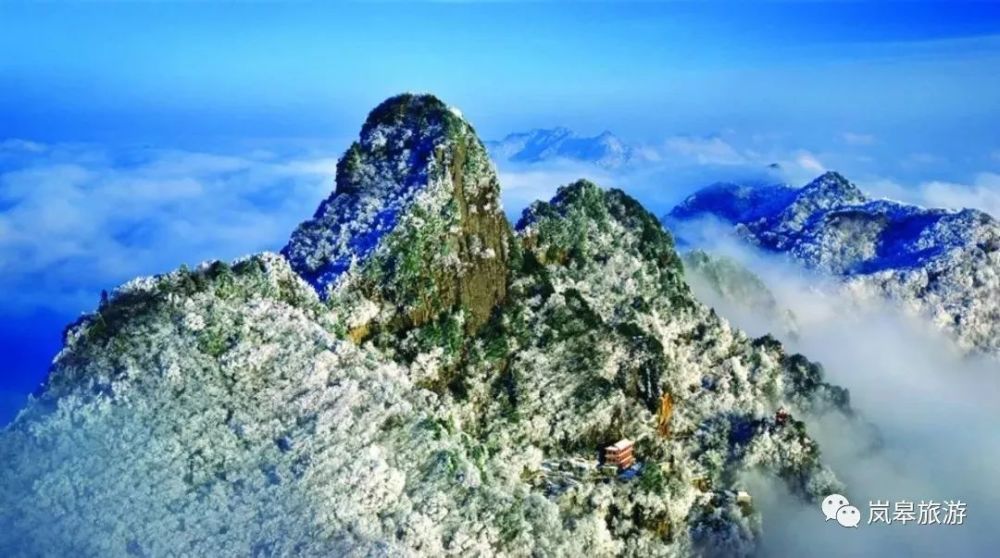 南宫山的雪景,带您走进浪漫的童话世界!