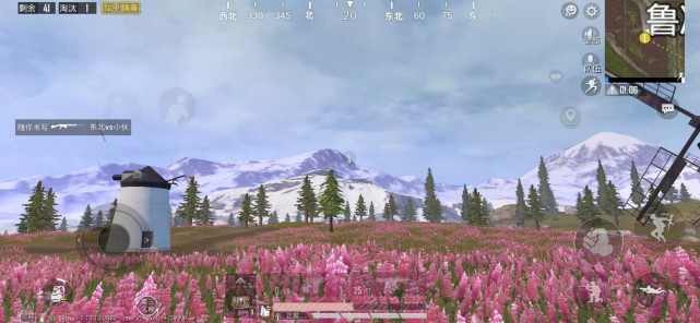 和平精英春夏秋冬齐聚一堂快节奏的山谷地图情侣打卡地