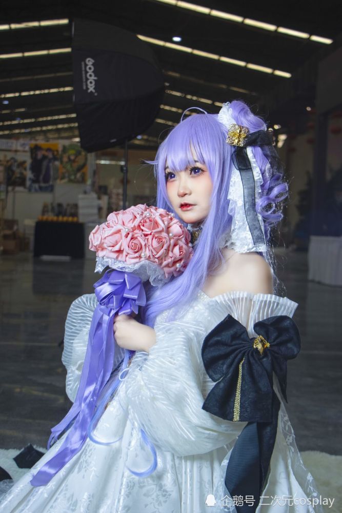 《碧蓝航线》独角兽cos,清丽可爱,美得像一道温暖的光_腾讯新闻