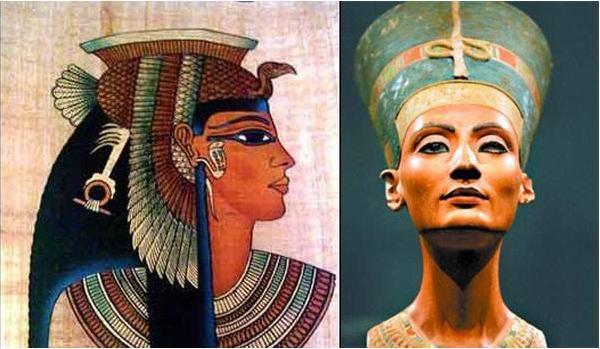 而这尊半身像塑造的是古埃及十八王朝法老阿肯那顿的妻子纳芙蒂蒂