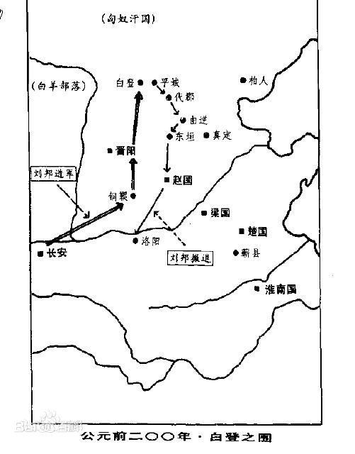白登之围中冒顿单于为何放了刘邦?原因远不止贿赂阏氏