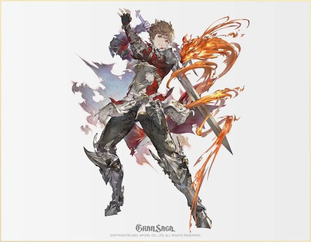 【绘画参考】韩国手游《gran saga》的角色设计图(角色设计参考)
