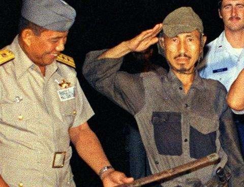 小野田宽郎在菲律宾打游击30年，1974年才投降，那武器弹药从哪来 