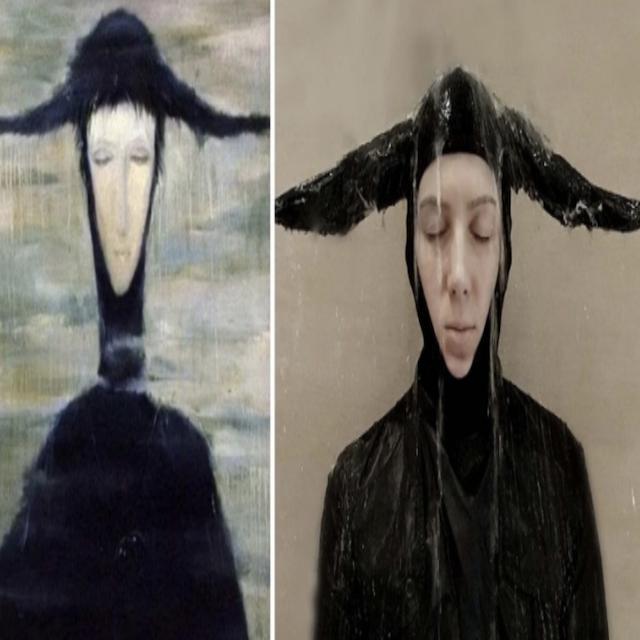 女画家画一幅"鬼画",卖出3次被退回3次,后被列为世界禁画