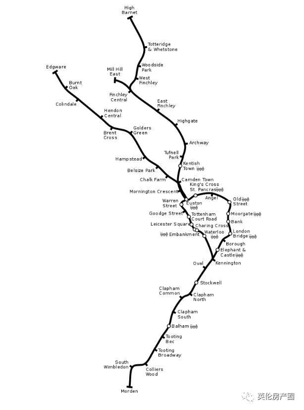 伦敦地铁线路沿线房价啥情况?去哪儿买房最划算?