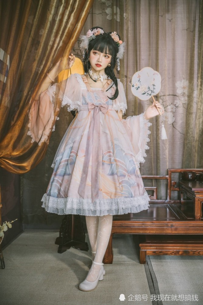 lolita古风少女何来人间惊鸿客