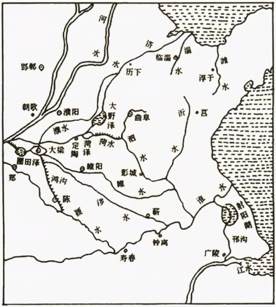 刘邦项羽划分疆界的鸿沟其实是条运河秦汉时南北交通主动脉