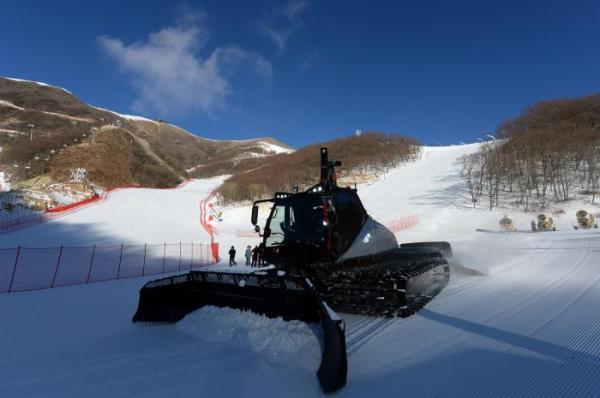 这是高山滑雪赛道.