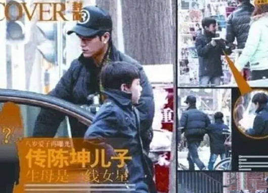 有种基因叫陈坤儿子这成年后的颜值收拾一下应该能出道了吧