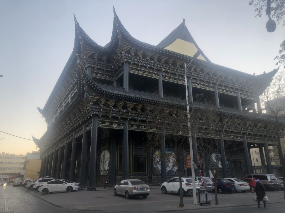 吴忠新落成的清真寺(西大寺)