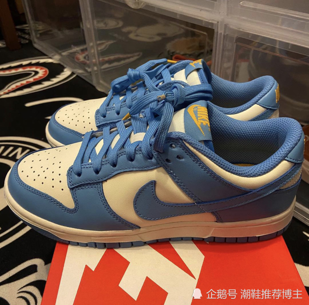 全新北卡蓝dunk dunk low "coast" 北卡蓝