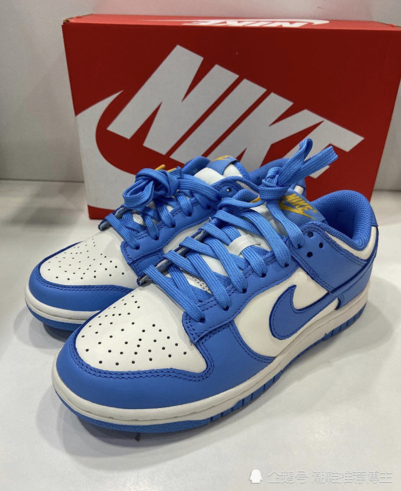 全新北卡蓝dunk dunk low "coast" 北卡蓝