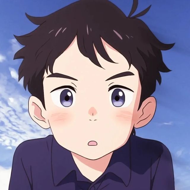 可爱正太动漫男生头像 自先沉稳 而后爱人