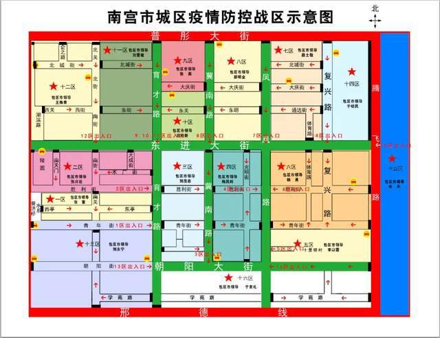 南宫市严格管控街道车辆及人员出入(附示意图)