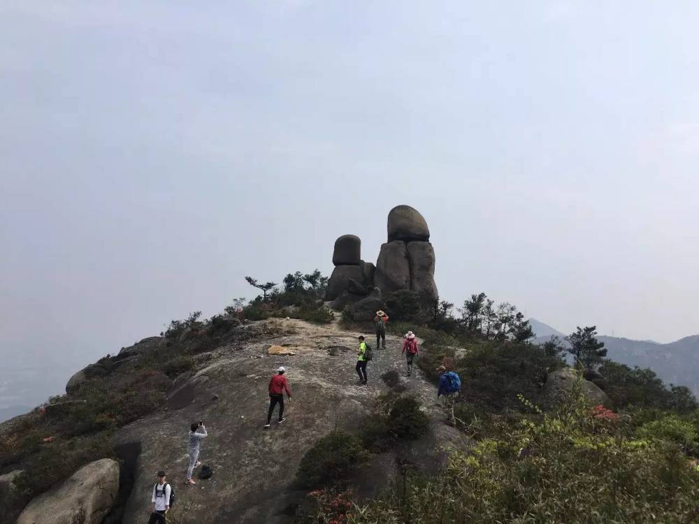 "户外"温州瓯海龙湾大罗山环线(龙脊—天池—百家尖)