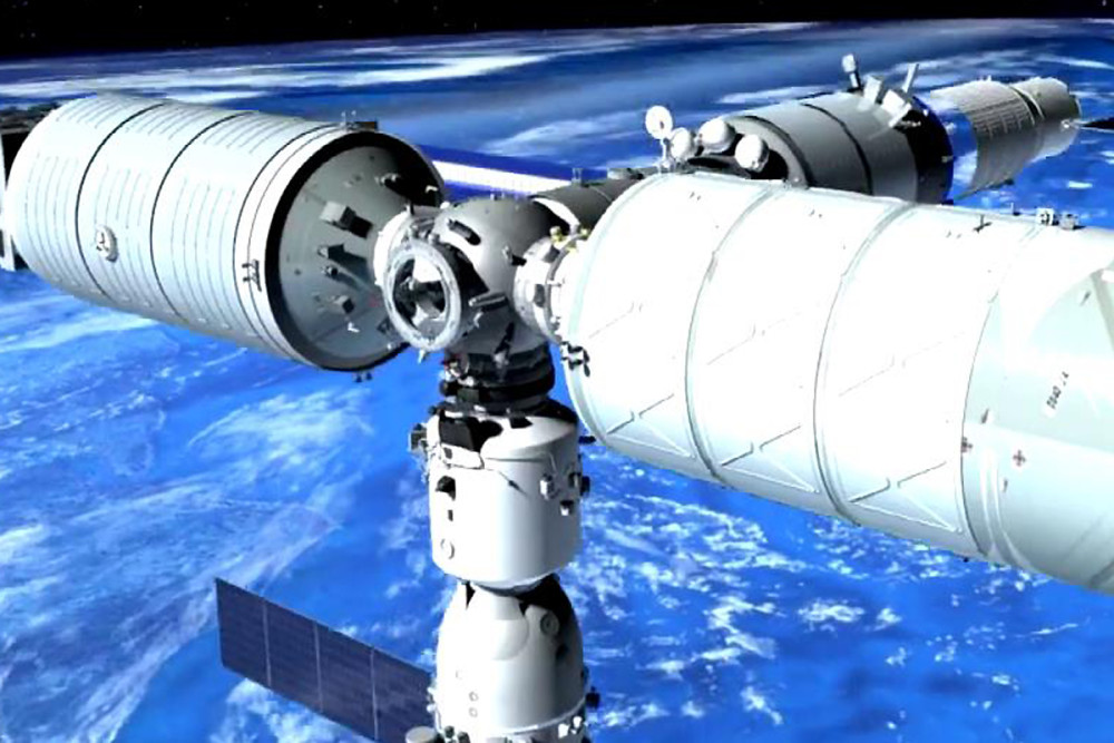 天宫空间站的在轨建造离不开长征5b火箭