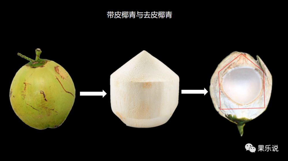 椰子果实的生长周期约为180-200天,在泰国椰子产量大,种植规模大,已