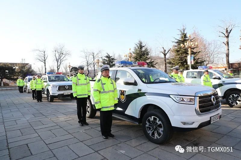 天津铭信长城炮警车交车仪式圆满成功