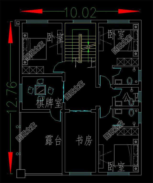 这三款三层平屋顶楼房设计图太美了,一点不输给坡屋顶别墅