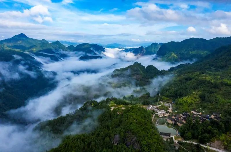 福建省最美休闲乡村宁德周宁县陈峭村