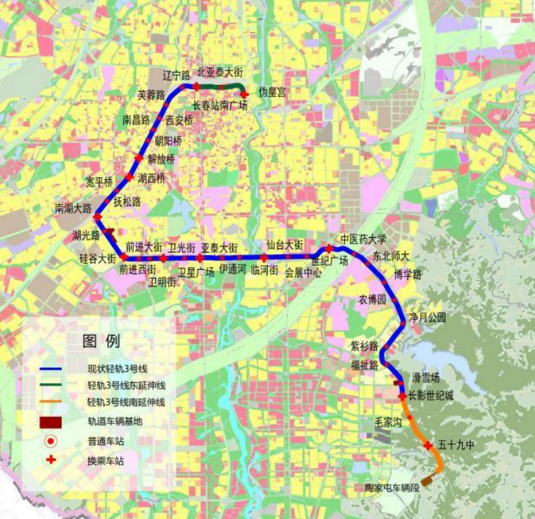 长春将再建2条轨道交通,未来地铁换乘飞机!
