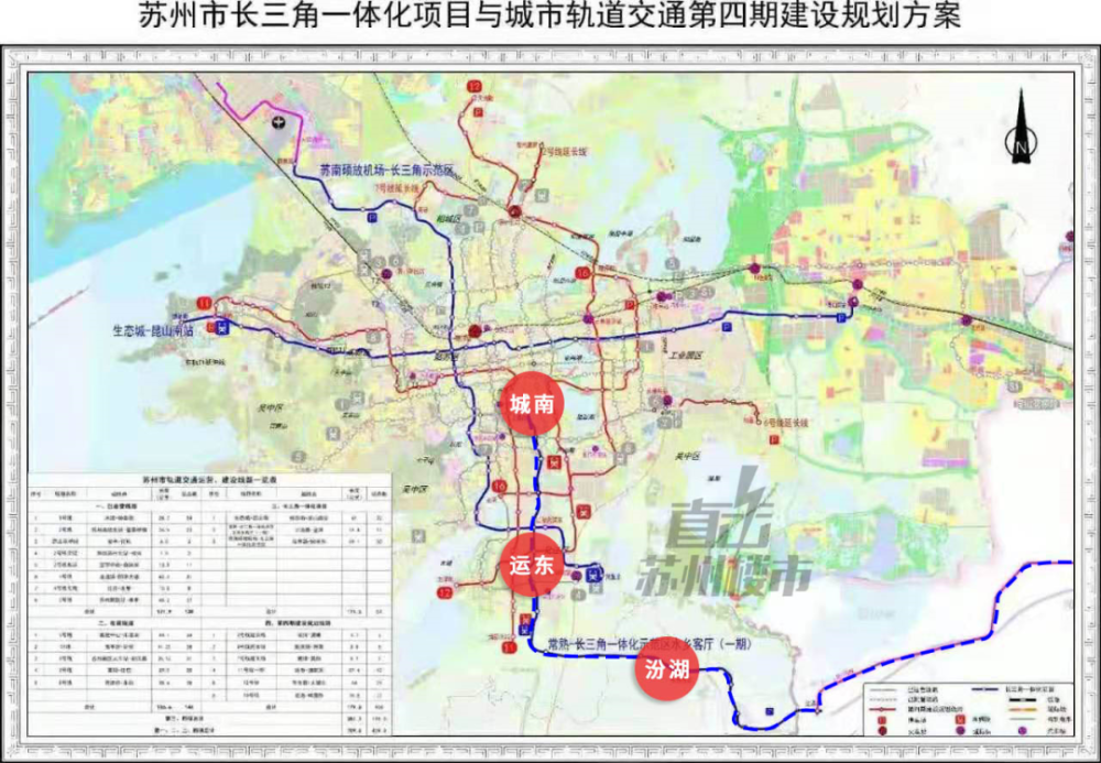 4 地铁11号线 今年规划招标 5 地铁12号线一期 今年规划招标 起于相城