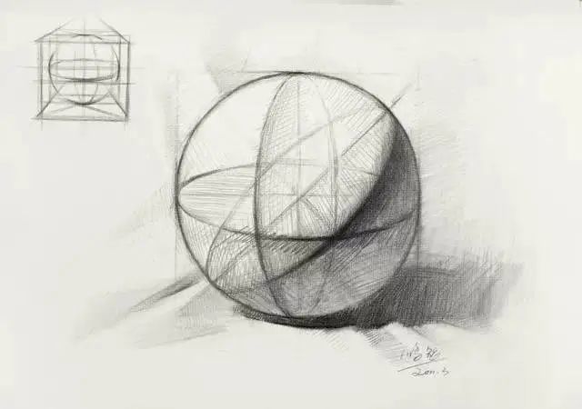 素描几何体结构详解,其实就这么简单!