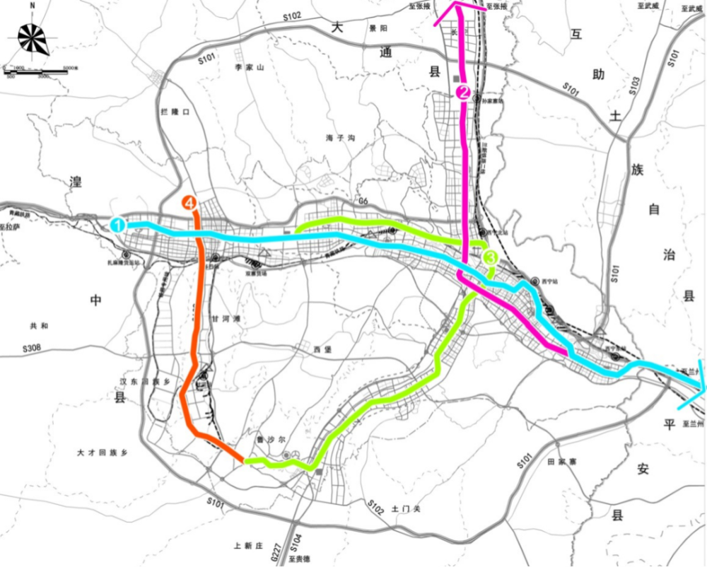 时代大道全线建成通车,也顺势拓展西宁市南北向的交通网络,缓解南川